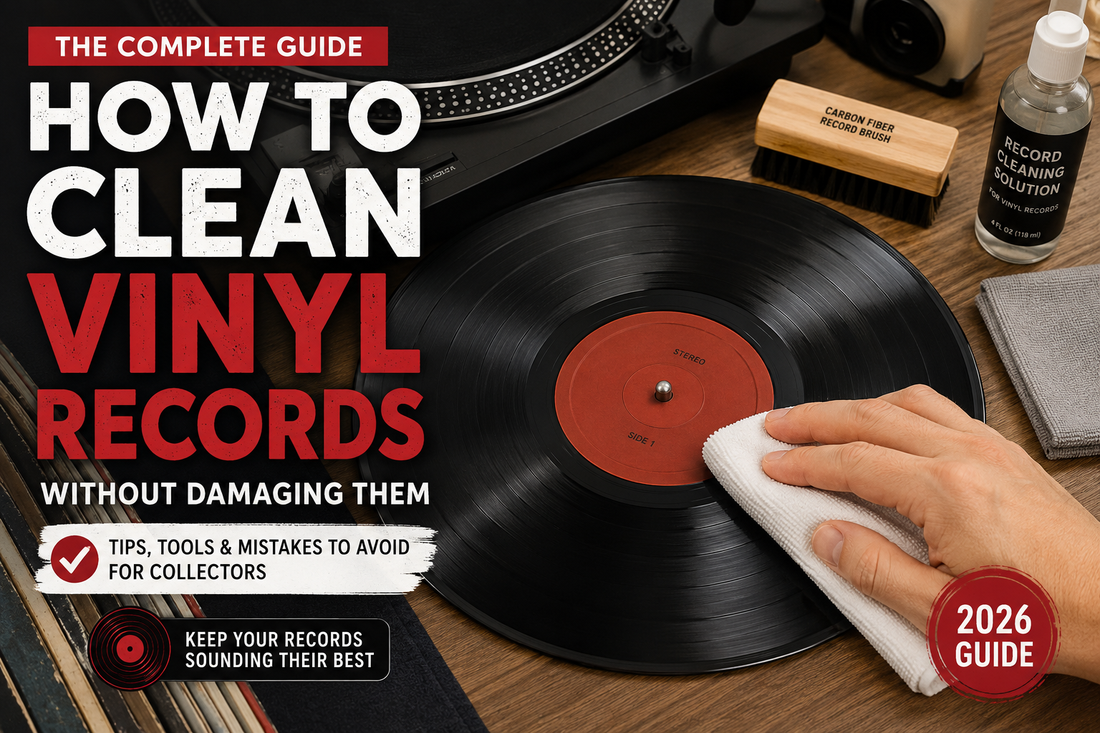 How to Clean Vinyl Records Without Damaging Them (2026 Guide)