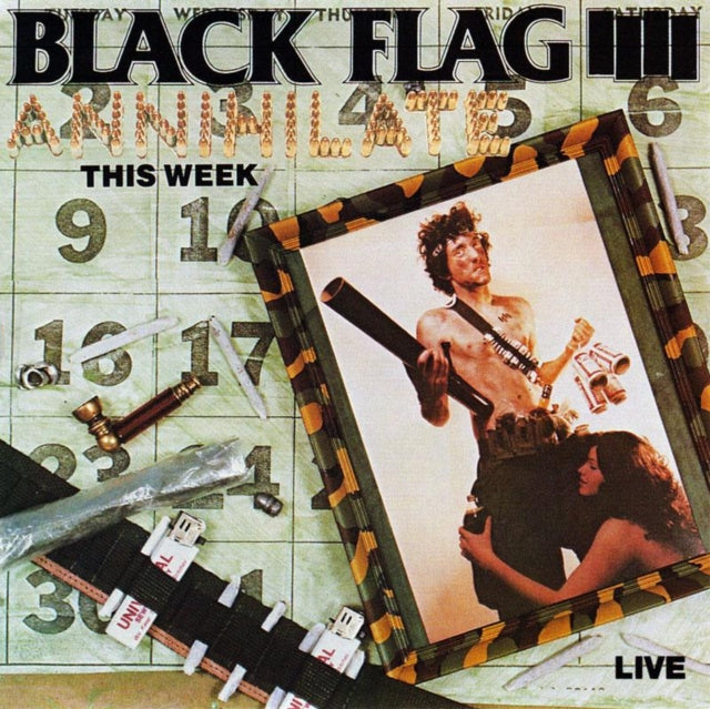 Black Flag - Annihilate This Week - 12 Inch Vinyl
