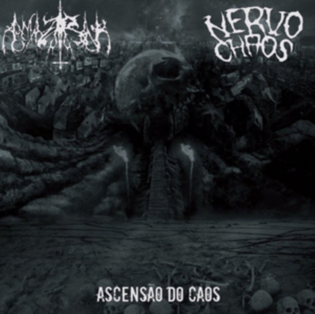 Nervochaos / Amazarak - Ascencao Do Caos - LP Vinyl