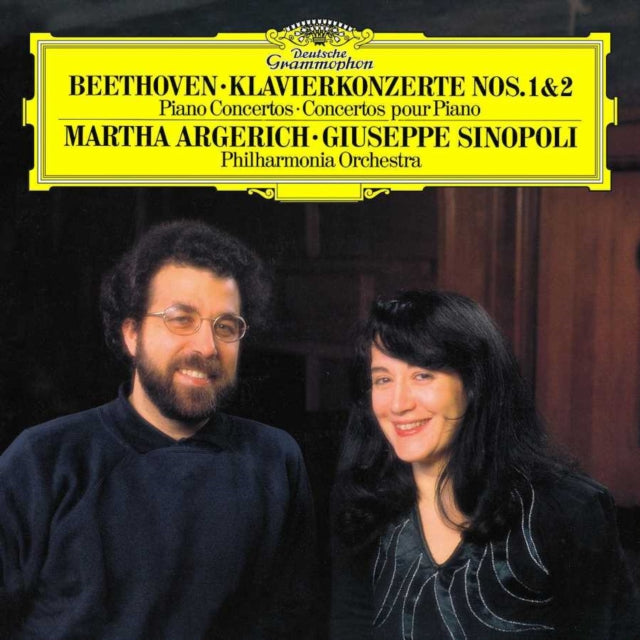 Martha; Philharmonia Orchestra London; Giuseppe Sinopoli Argerich - Beethoven: Piano Concertos Nos. 1 & 2 (2 LP)