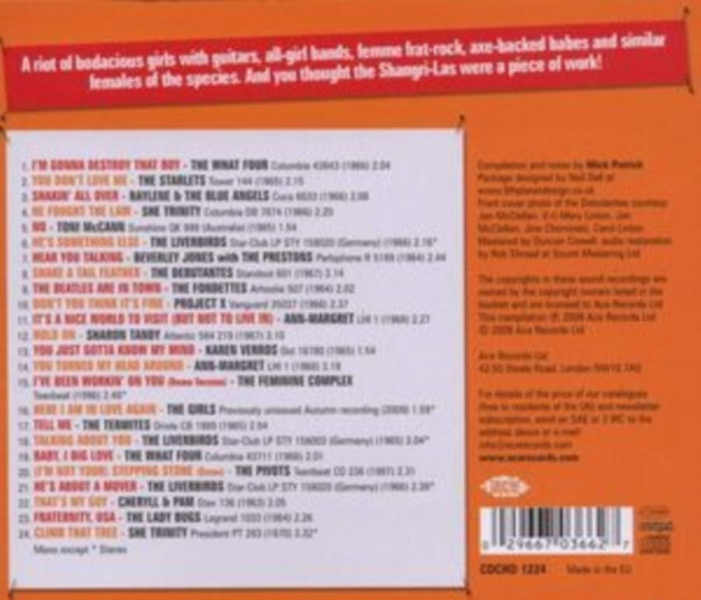 Various Artists - Destroy That Boy More Girls With Guitars / Various - CD