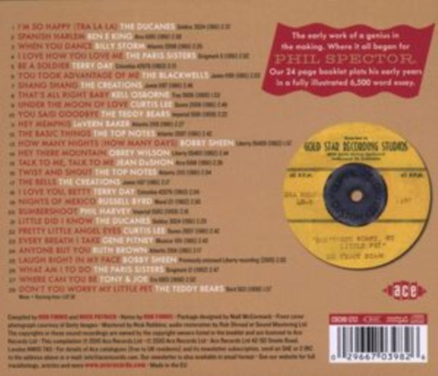 Various Artists - Phil Spector Early Productions / Various - CD