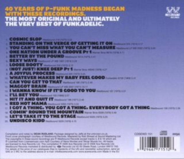 Funkadelic - Standing On The Verge: The Best Of Funkadelic - CD