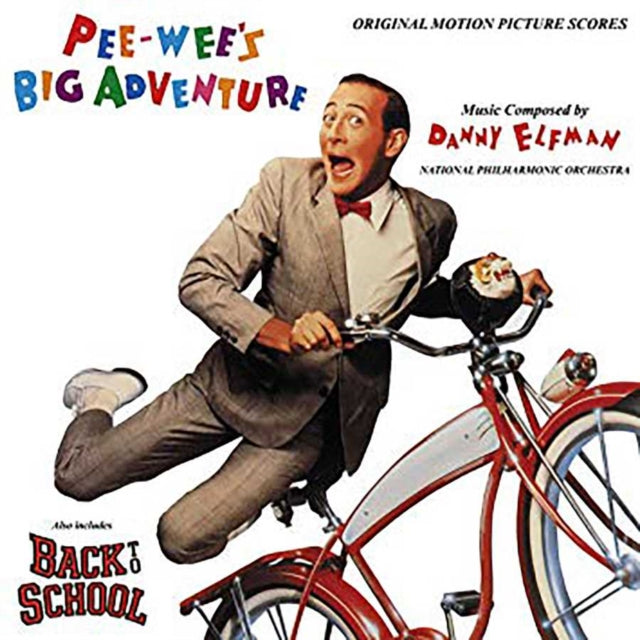 Pee-Wee's Big Adventure Ost (Red LP Vinyl) & Spider-Man Ost (20Th Anniversary/180G/Silver LP Vinyl)
