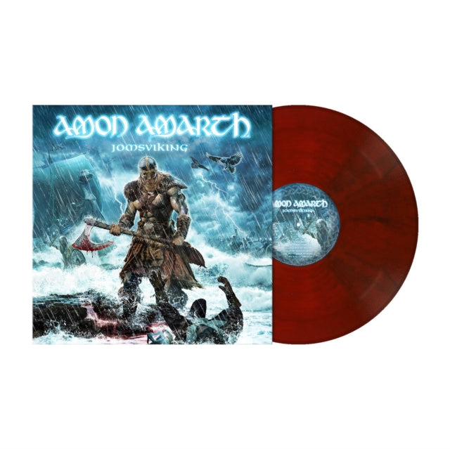 Amon Amarth - Deceiver Of The Gods & Deceiver Of The Gods & Jomsviking (Ruby Red Marbled) - LP Vinyl Bundle