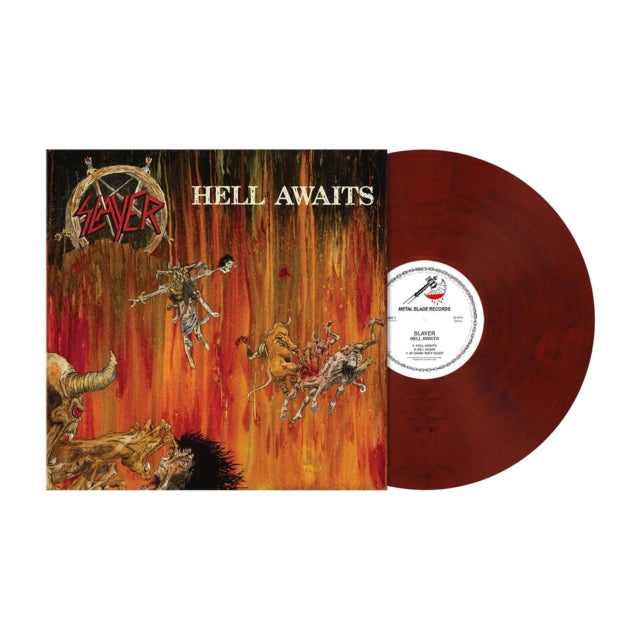 Slayer - Hell Awaits (Red Marbled LP Vinyl)