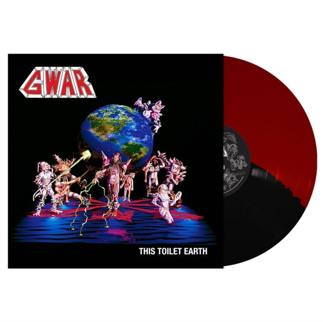 Gwar - This Toilet Earth (Red/Black Split LP Vinyl)