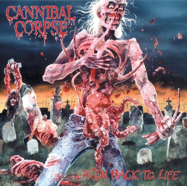 Cannibal Corpse - Eaten Back To Life (Translucent Bloodshot LP Vinyl)