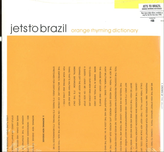 Orange Rhyming Dictionary (2LP/180G)