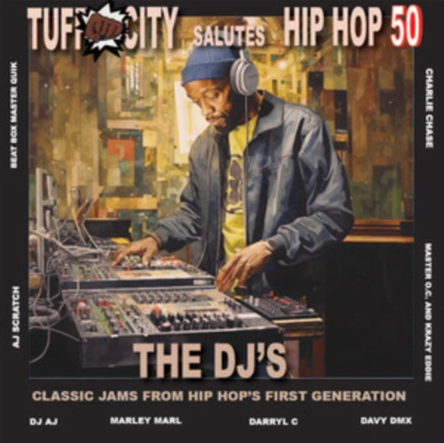 Tuff City Salutes Hip Hop 50: The Dj Jams (Half Red/Half Blue LP Vinyl/7Inch)