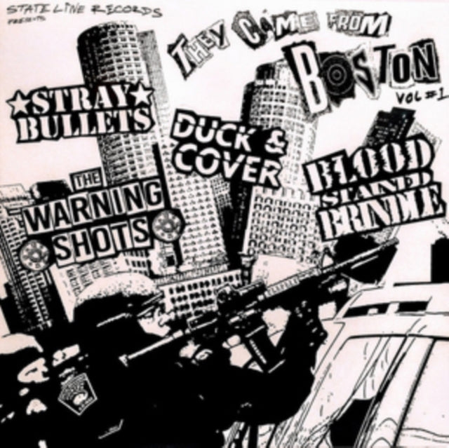 Various Artists - They Came From Boston, Vol. 1 (Clear LP Vinyl/Dl Card)