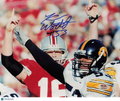 Kevin Worthy Signed Football 8x10 Photo PSA Autographed