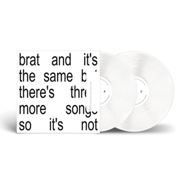 Brat & It's The Same But There's Three More Songs So It's Not (2LP/White Vinyl) & Brat (Black Ice LP Vinyl) & How I'm Feeling Now (Clear LP Vinyl) & Charli Charli (2LP) & True Romance Original Angels Repress & Crash
