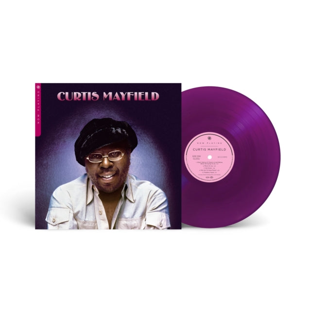 Curtis Mayfield - Now Playing (Grape LP Vinyl) (Syeor) & Very Best Of Curtis Mayfield (2LP)