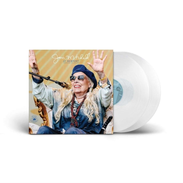 Joni Mitchell - At Newport (2LP) & Blue & Live At Carnegie Hall 1969 (3LP) & Blue (2LP Box/180G/45RPM Supervinyl Ultradisc One-Step/Limited/Numbered) & At Newport (2LP/Clear Vinyl)