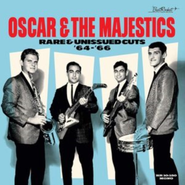 Oscar & The Majestics - Rare & Unissued Cuts 64-66 (Red 10Inch) (I) - 10 Inch Vinyl