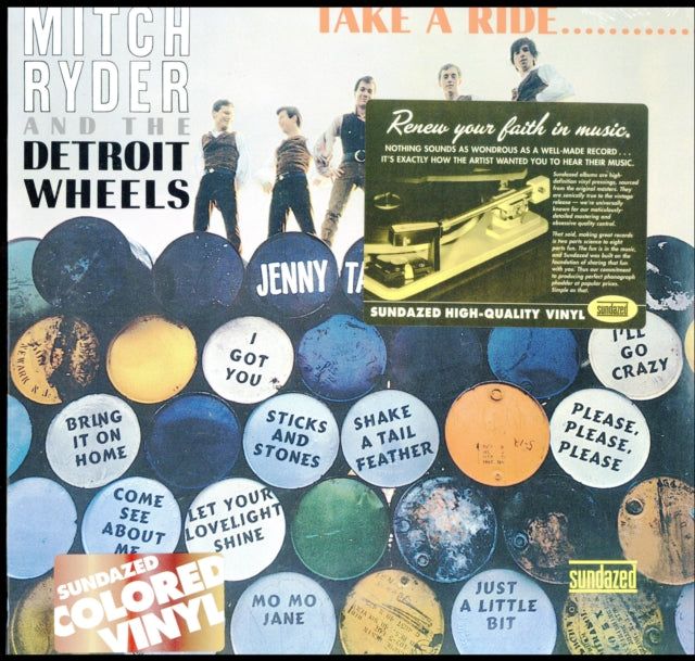 Mitch & The Detroit Wheels Ryder - Take A Ride... (Gold LP Vinyl)