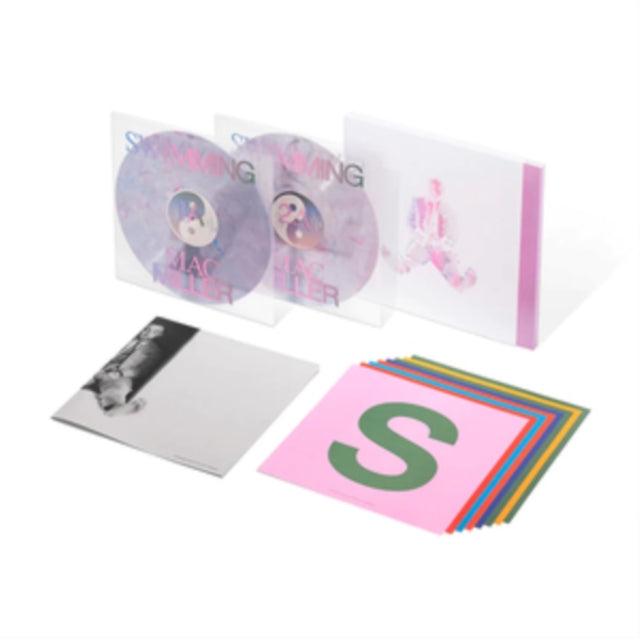 Mac Miller - Swimming (5 Year) (2LP/Milky Clear/Hot Pink/Sky Blue Marble Vinyl) & Faces (3LP/Yellow Vinyl)