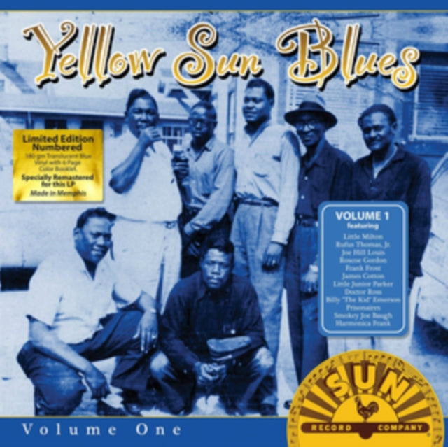 Various Artists - Yellow Sun Blues Volume 1 (Translucent Blue LP Vinyl/Booklet/Numbered/Limited)