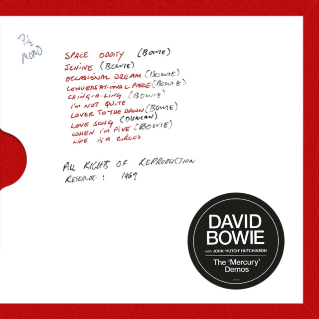 Mercury Demos & Changesonebowie (180G) & Live Los Angeles 1974 (White LP Vinyl/Limited) & Live In Rio 1990 (Pink LP Vinyl/180G/Limited) & Rock N Roll Star & Ziggy Stardust & The Spiders From Mars Ost (2LP)