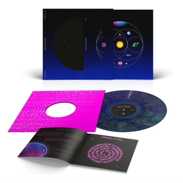 Coldplay - Kaleidoscope Ep (180G) & Music Of The Spheres (Recycled Colored LP Vinyl) & Viva La Vida Or Death & All His Friends