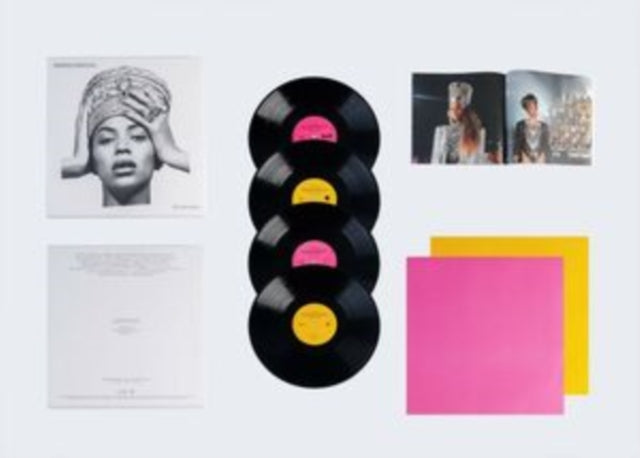 Beyonce - B'day (2LP/180G) & Cowboy Carter (X) (2LP/180G/Bead Face) & Homecoming: The Live Album (4LP/Slipcase Jacket/Booklet) & Lemonade (Limited 180G Yellow LP Vinyl/Dl Card Includes Audio & Video)