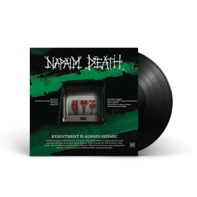 Napalm Death - Enemy Of The Music Business (Red LP Vinyl) & Resentment Is Always Seismic - A Final Throw Of Throes