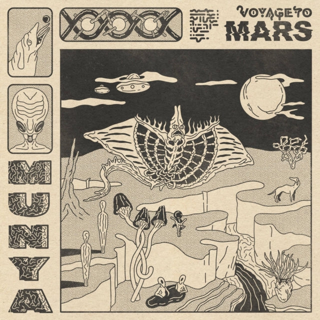 Munya - Voyage To Mars (Sunburst Orange LP Vinyl)