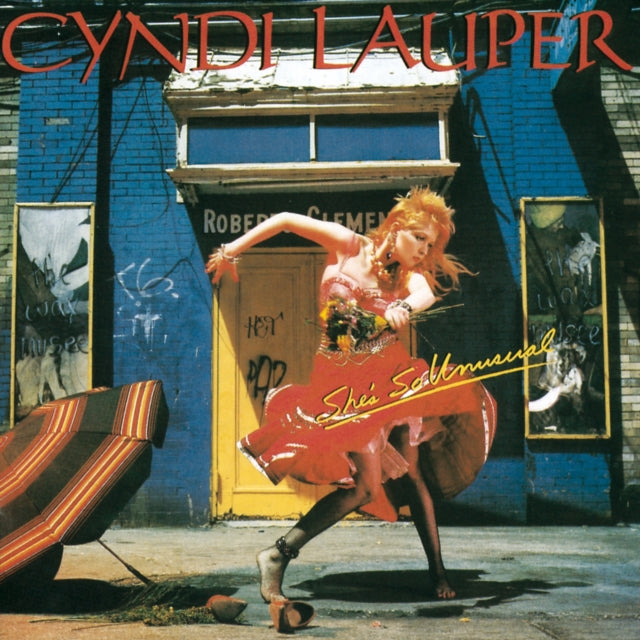 Cyndi Lauper - She's So Unusual (Opaque Blue LP Vinyl) & Merry Christmas…Have A Nice Life! (Clear With Red & White Candy Cane Swirl LP Vinyl)