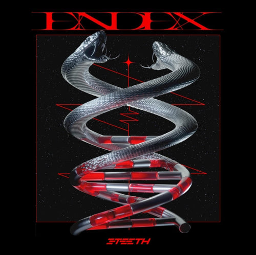3Teeth - Endex (Red Smoke LP Vinyl) & Shutdown.Exe (Red/Silver LP Vinyl)