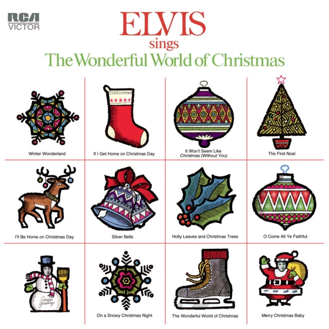 Elvis Sings The Wonderful World Of Christmas & Elvis Presley (Limited/Transparent Green LP Vinyl/180G) & For LP Fans Only (Translucent Blue Vinyl/180G)