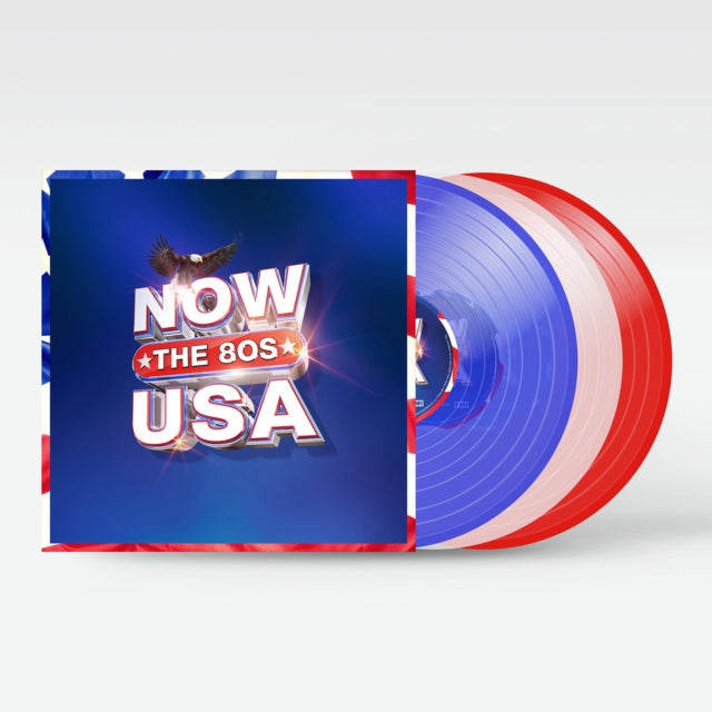 Various Artists - Now! That's What I Call Usa: The 80'S (3LP/Red/White & Blue Vinyl)