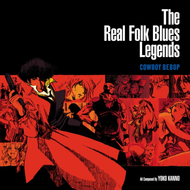 Seatbelts - Cowboy Bebop: The Real Folk Blues Legends (2LP/Red Vinyl) & Cowboy Bebop: Songs For The Cosmic Sofa (Light Blue LP Vinyl)