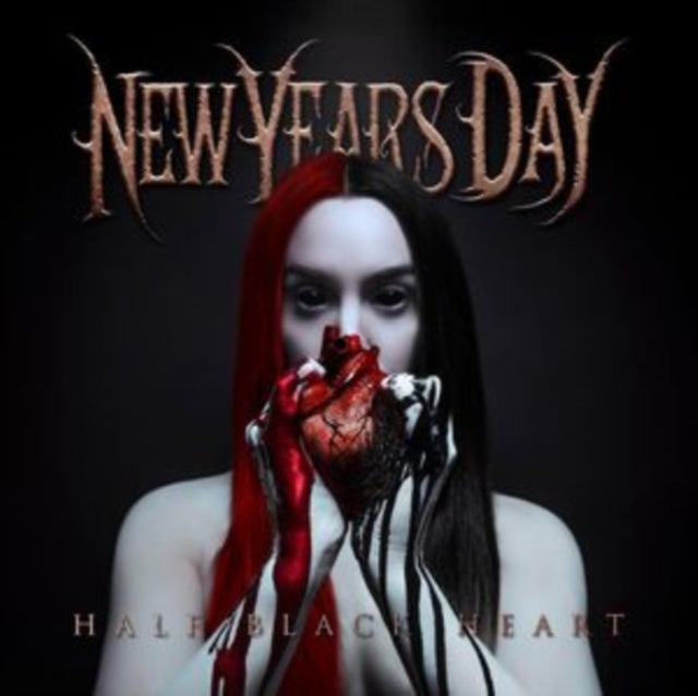 New Years Day - Half Black Heart (Red LP Vinyl)