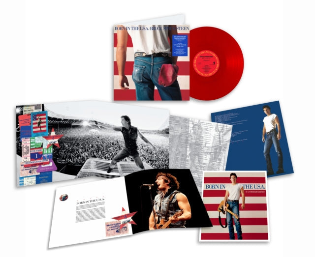 Bruce Springsteen - Born In The U.S.A. (40Th Anniversary Edition/Red LP Vinyl) & Best Of Bruce Springsteen (2LP) & Born In The U.S.A. (180G) & Darkness On The Edge Of Town (180G) & Greatest Hits (2 LP/150G Vinyl/Dl Code) & Nebraska (180G)