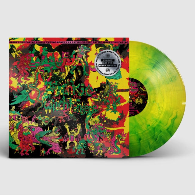 Frankie & The Witch Fingers - Monsters Eating People Eating Monsters... (Green Galaxy LP Vinyl) & Sidewalk (Limited Edition/Clear LP Vinyl)