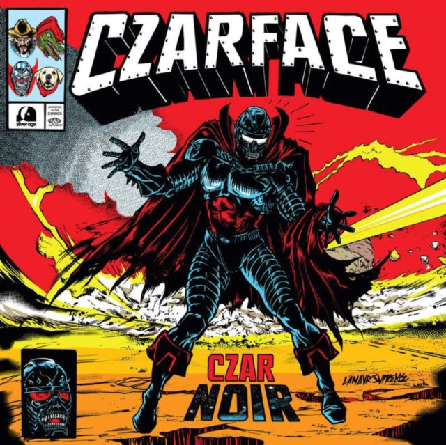 Czar Noir (Red/White LP Vinyl) & Czarface Meets Metal Face & Czarface Meets Ghostface & Czarface
