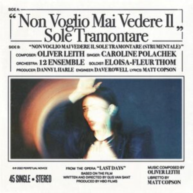 Caroline Polachek - Non Voglio Mai Vedere - 7 Inch Vinyl