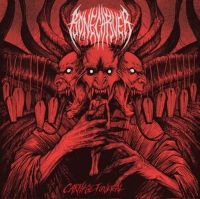 Carnage Funeral (Red/Black Splatter Fade LP Vinyl)