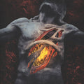 Sin Of Human  Frailty (Orange With Silver White & Black Splatter LP Vinyl)