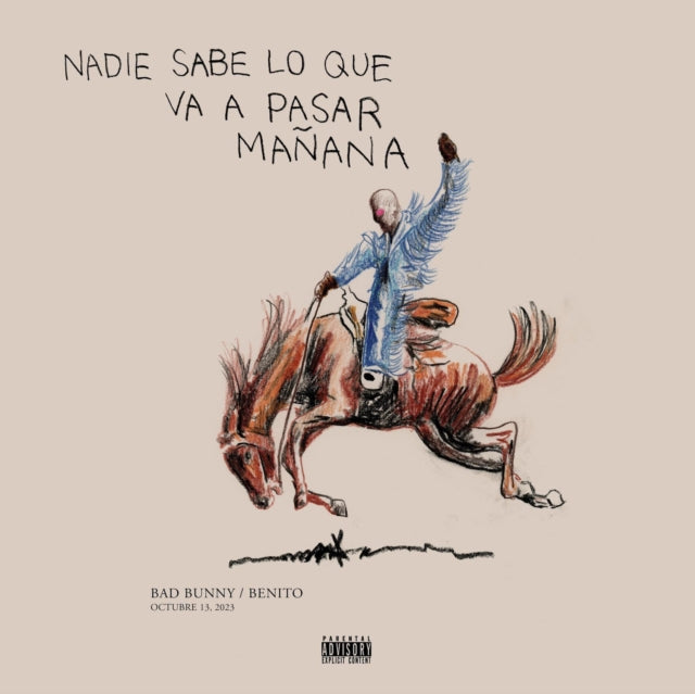 Bad Bunny - Nadie Sabe Lo Que Va A Pasar Manana (2LP/Blue Vinyl)