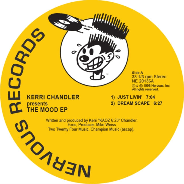 Kerri Chandler - Mood Ep - 12 Inch Vinyl Record