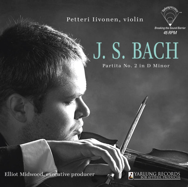 J.S. Bach - Partita No. 2 In D Minor (Petteri Iivonen) (180G/45RPM) - LP Vinyl