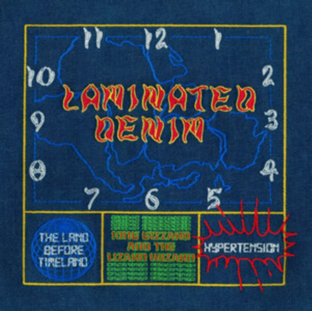 King Gizzard & The Lizard Wizard - Laminated Denim (Lucky Rainbow LP Vinyl) & Live In London '19 (Fuzz Club Official Bootleg) (Coloured LP Vinyl) & Live In Asheville '19 (Fuzz Club Official Bootleg) & Live In Melbourne '21 (Yellow Vinyl/2LP) (I) &