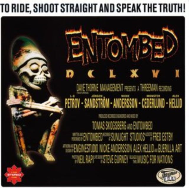 Dclxvi - To Ride, Shoot Straight & Speak The Truth Vinyl Record