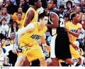 Jeff Horner Iowa Hawkeyes Signed Basketball Photo PSA
