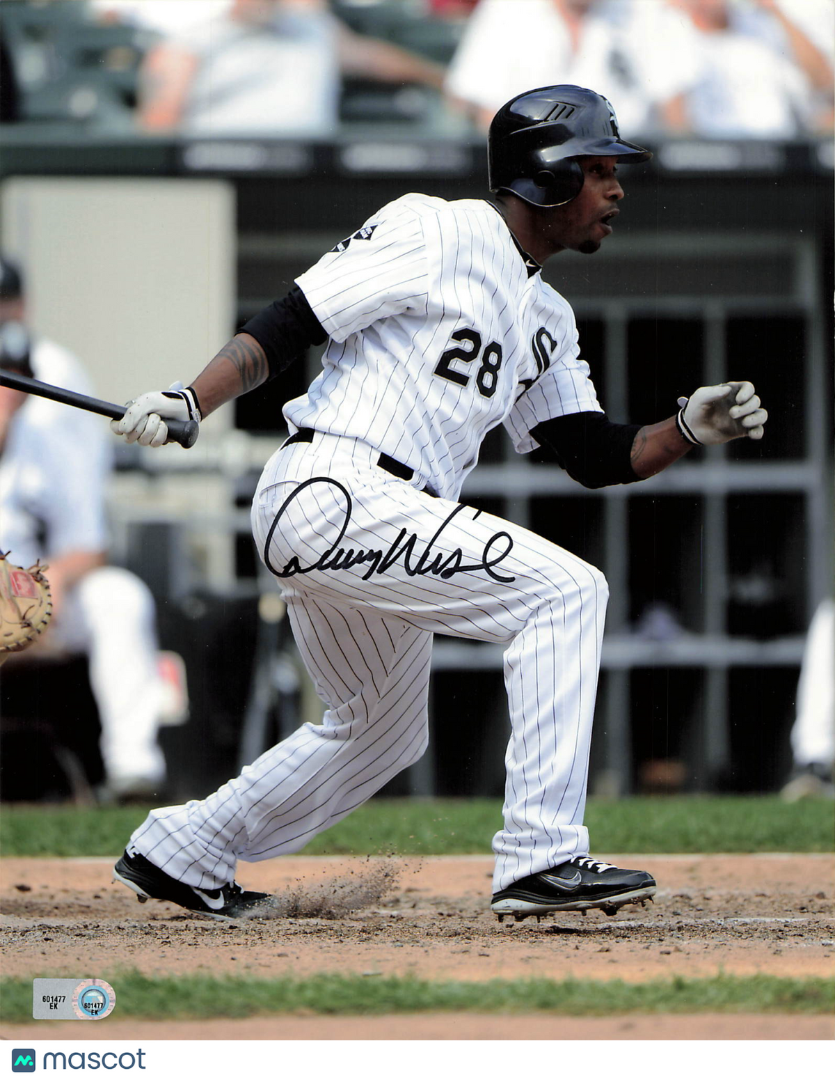 DeWayne Wise Chicago White Sox Signed 8x10 Photo Major League Baseball Auth