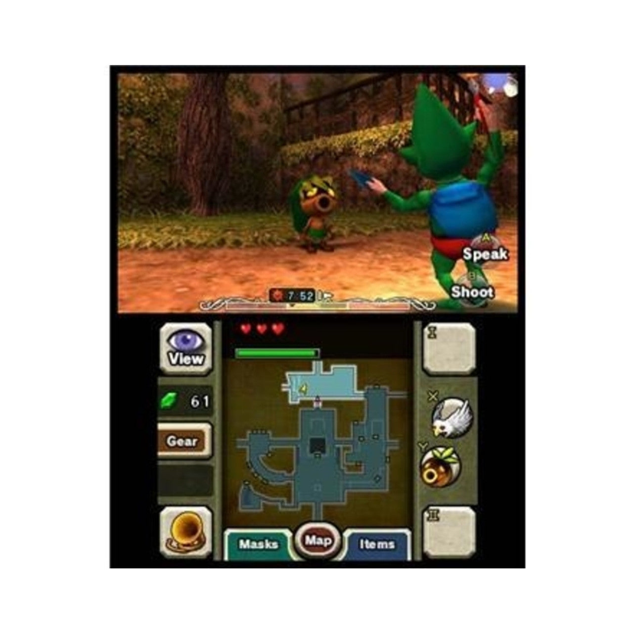 Nintendo - The Legend of Zelda Majora's Mask NS - 3DS