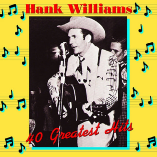 Hank Williams - 40 Greatest Hits (180G) - LP Vinyl