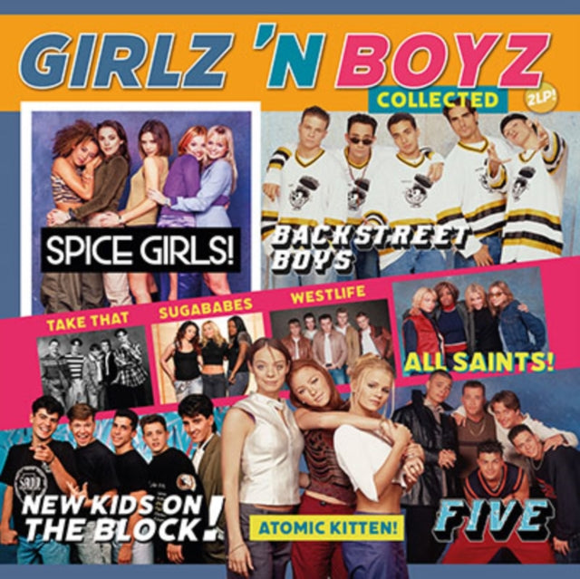 Various Artists - Girlz 'N Boyz Collected (2LP/Blue & Pink Vinyl/180G)
